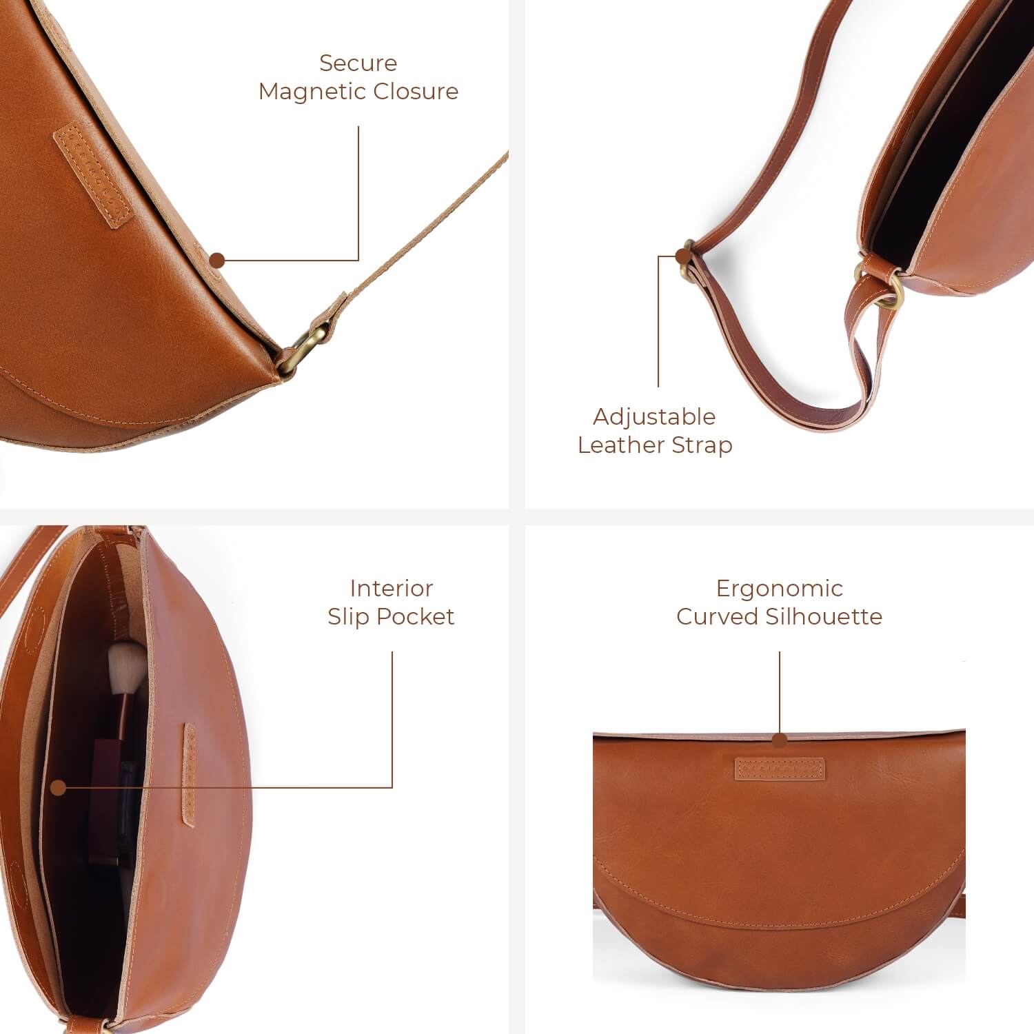 Oslo Sling Bag | | Tan