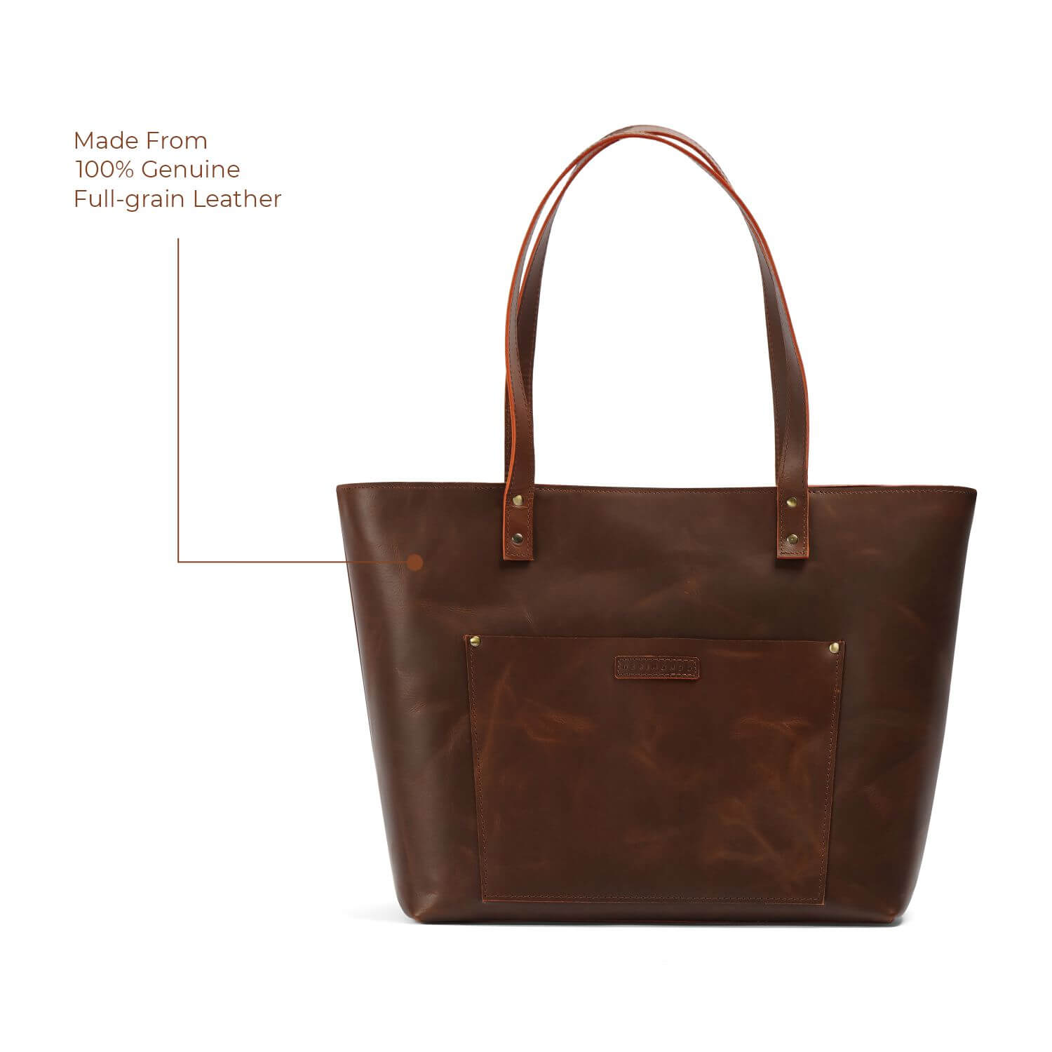 Vienna Classic Tote Bag | | Brown